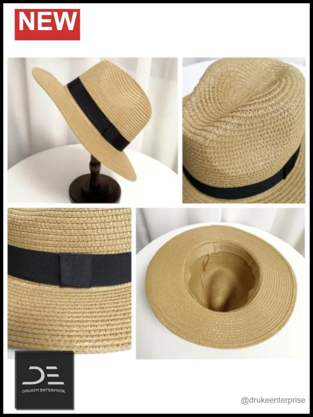 Foldable Soft Brim Sun Hat for Travel Beach Hiking